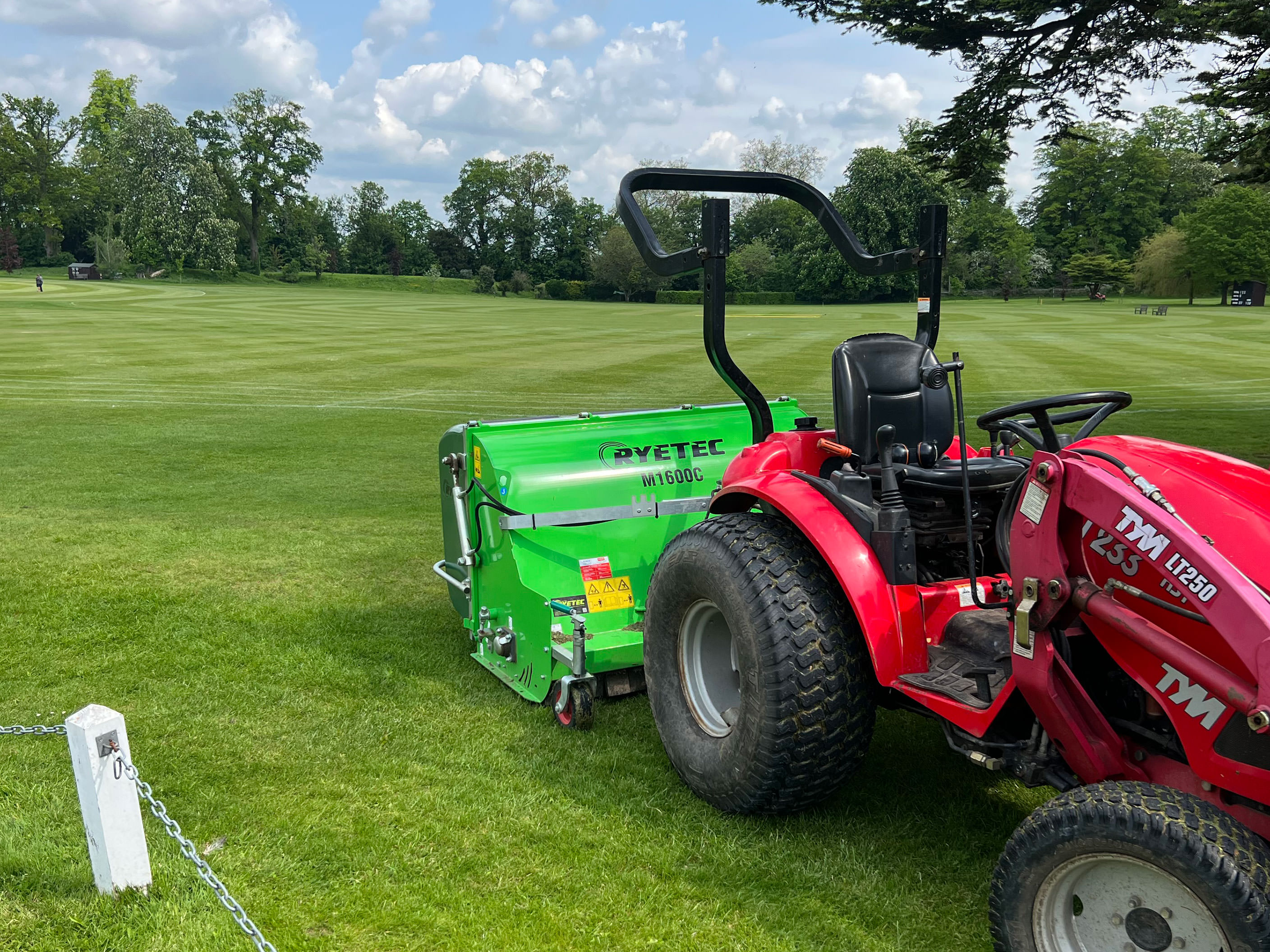 Ryetec Mini Flail Mower Collector