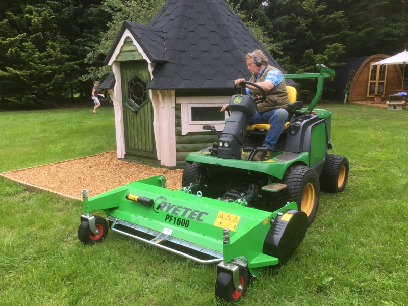 Professional Front Mounted Flail Mower Ryetec Industrial Equipment